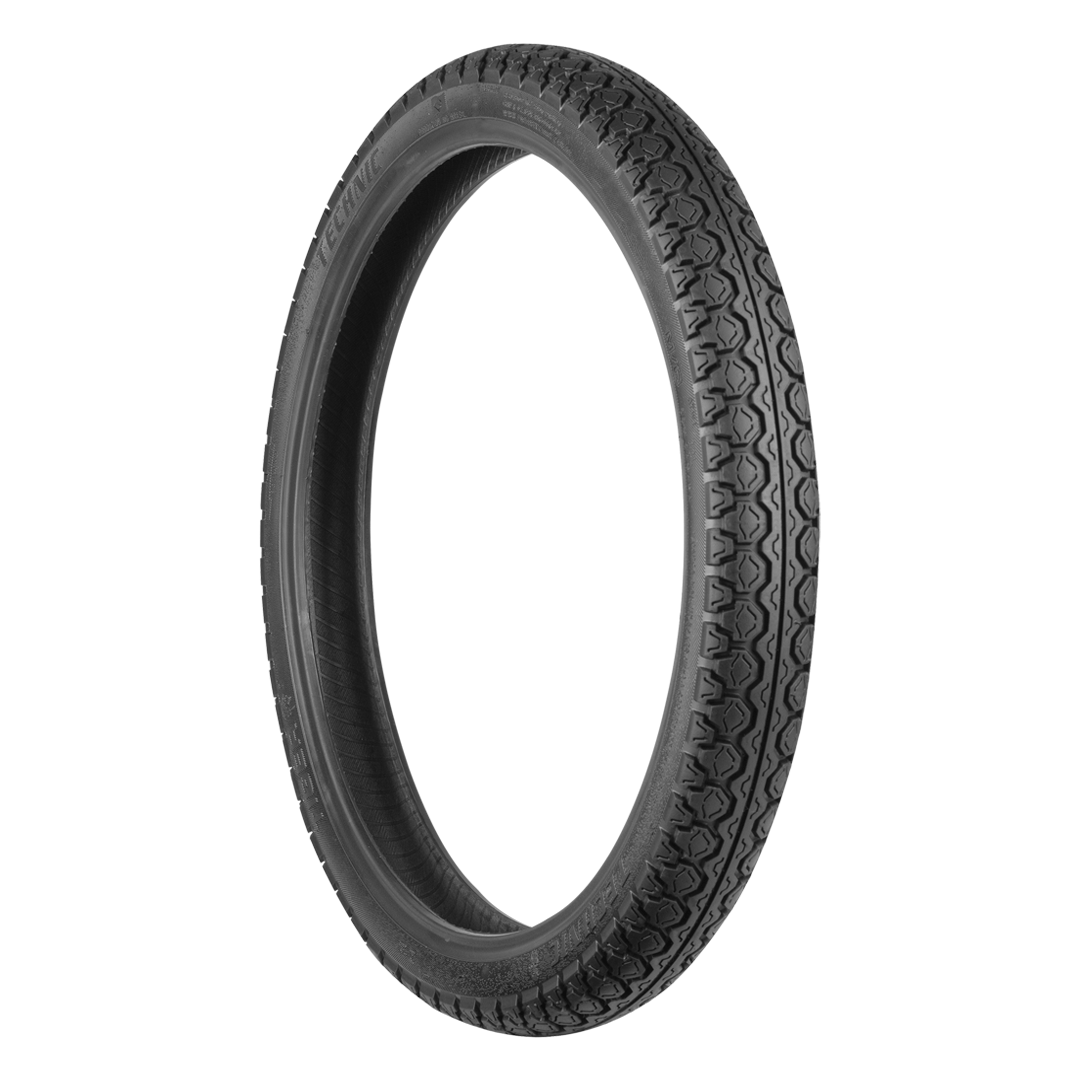 Pneu p/ moto aro 18 * 2.75-18 - diant. cg 125/150/160, titan, fan, ybr 125, cbx 150/200 e similares (tiger tyres) c/câm.